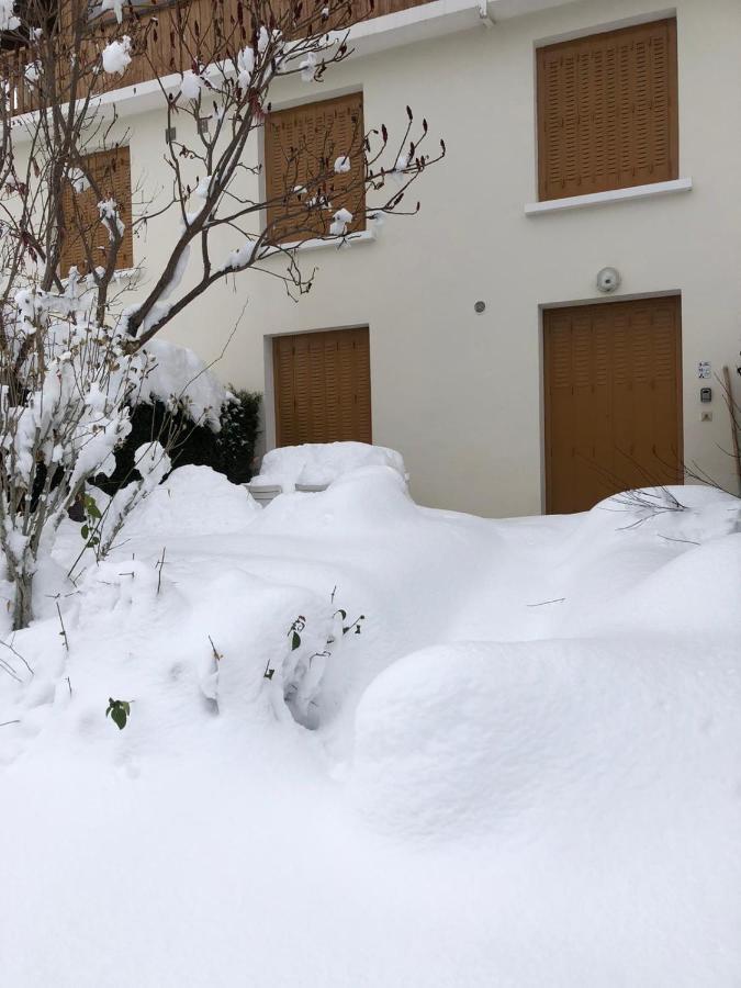 Appartement Rez De Jardin Montee De L'Alpe D'Huez La Garde  Exterior foto