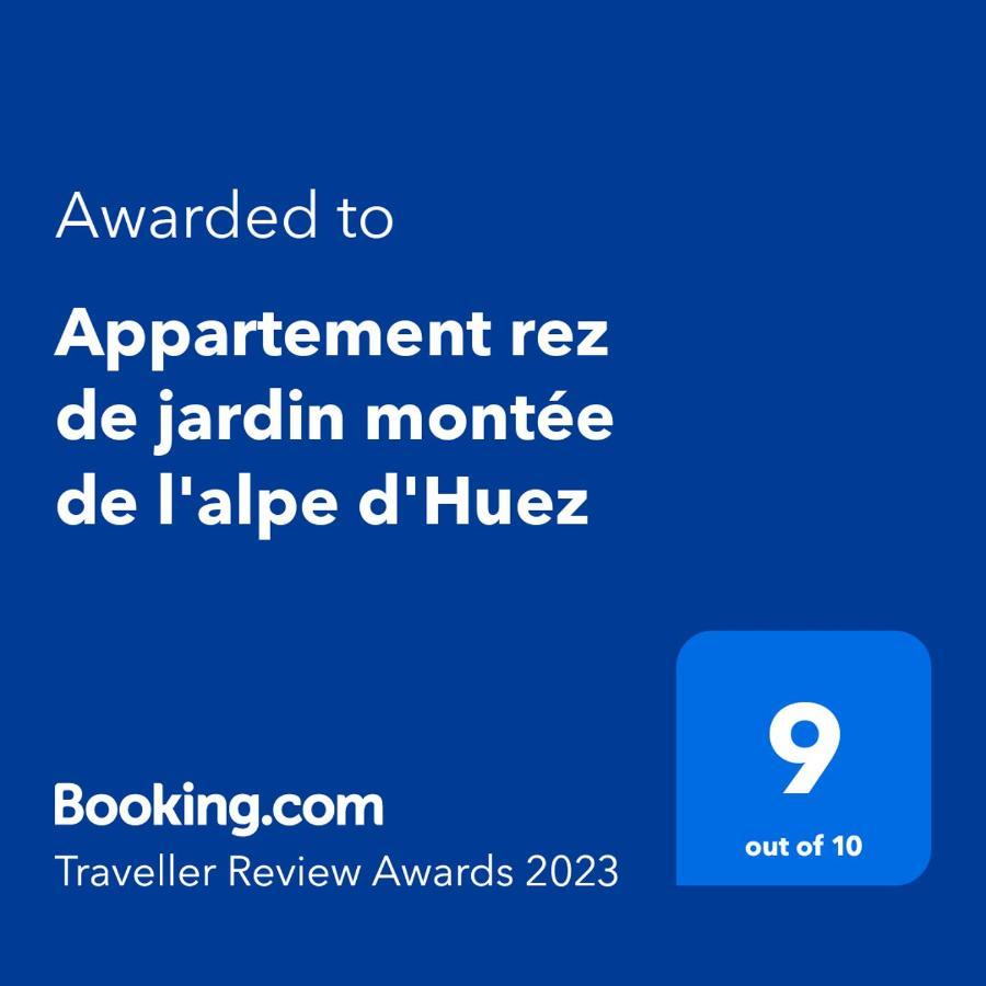 Appartement Rez De Jardin Montee De L'Alpe D'Huez La Garde  Exterior foto