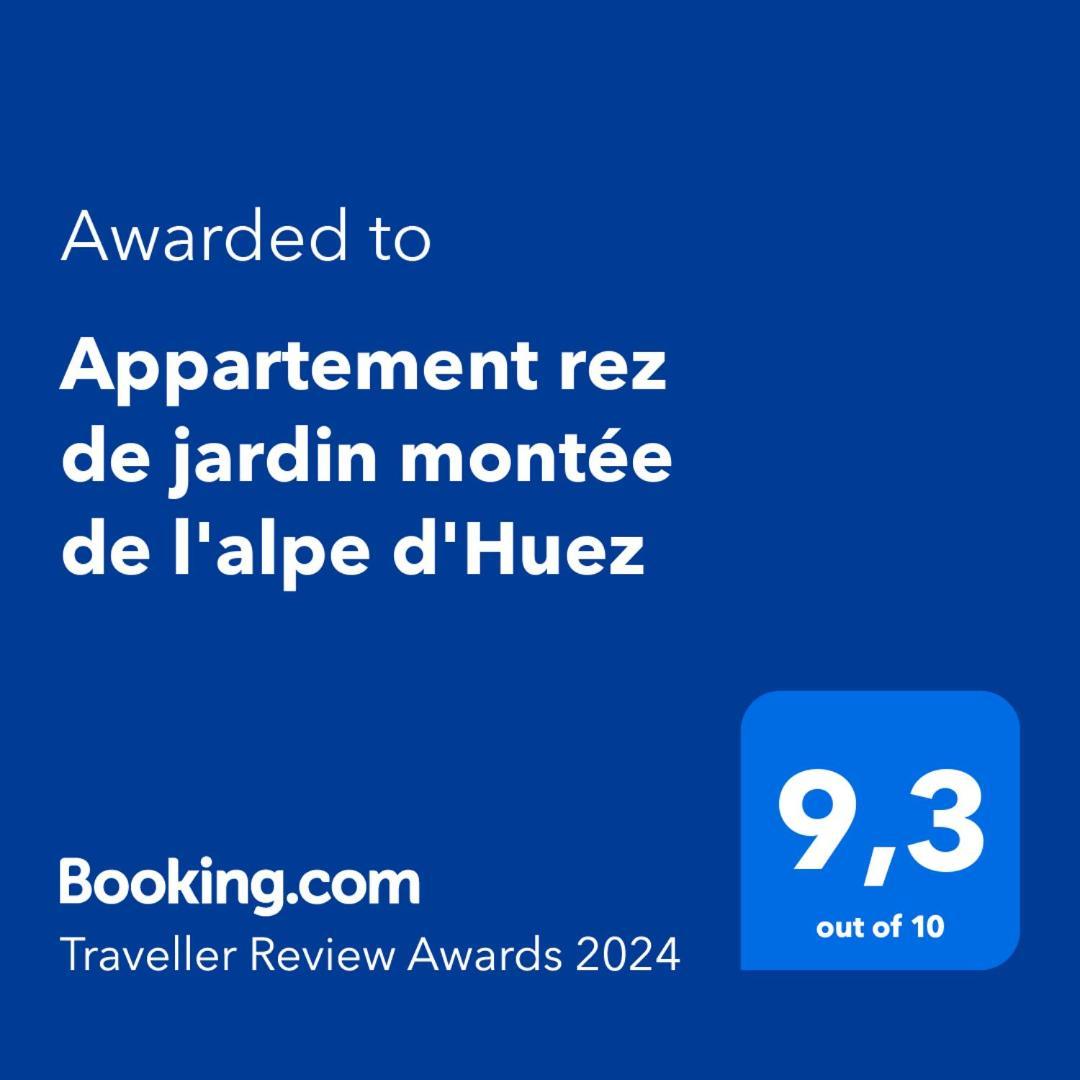 Appartement Rez De Jardin Montee De L'Alpe D'Huez La Garde  Exterior foto
